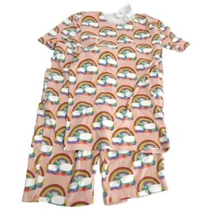 Mini Boden Girls‎ Sheep Rainbow Pajamas